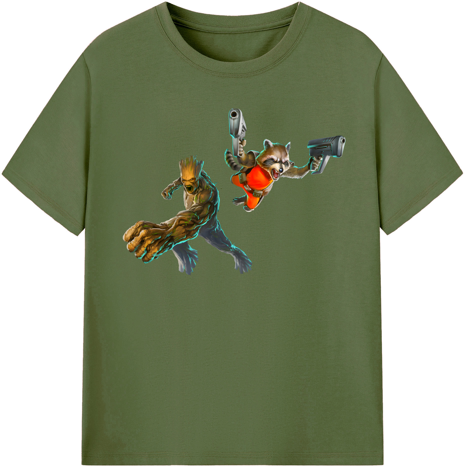 （画像用） アベンジャーズ The Avengers 綿100％半袖Tシャツ（フロントプリント）
